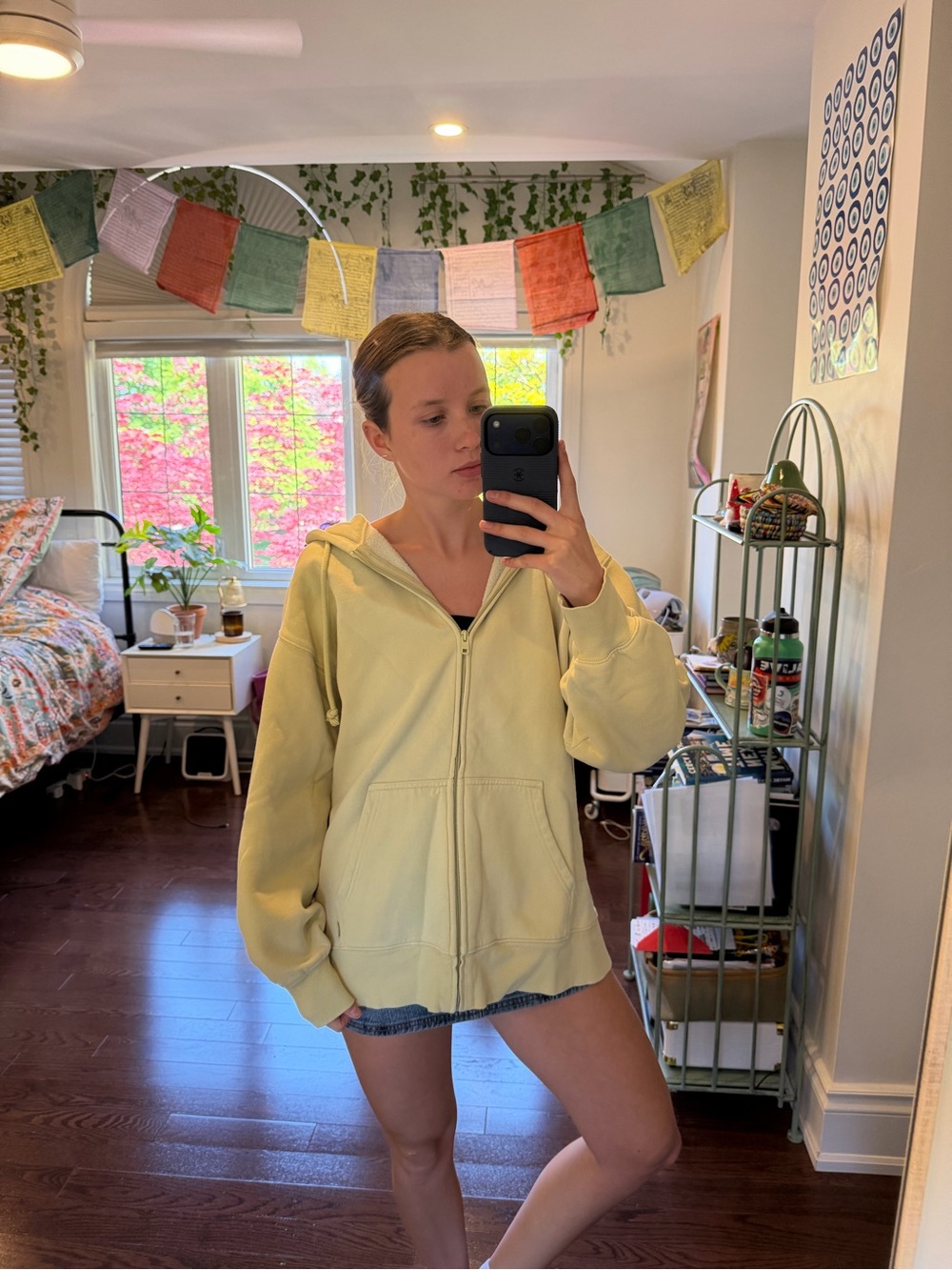 Light Green TNA Zip Up